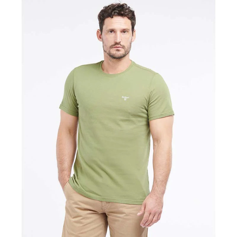 Barbour Sports Tee Burnt Olive (Mens)