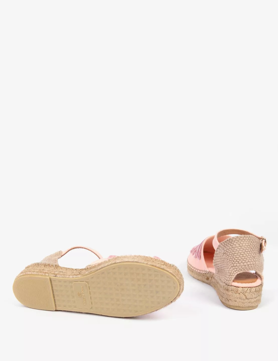 Penelope Chilvers Low Mary Jane Dali Espadrille Tea Rose (Womens)