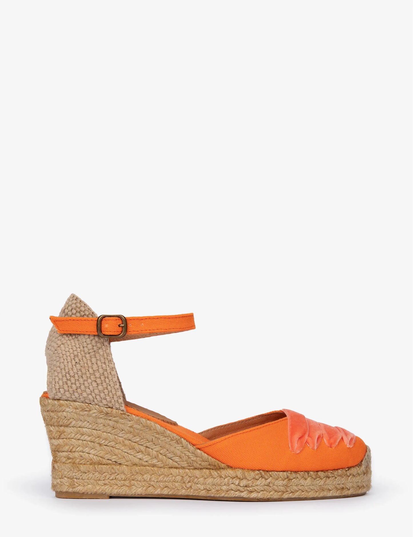 Penelope Chilvers Mary Jane Dali Espadrille Orange (Womens)