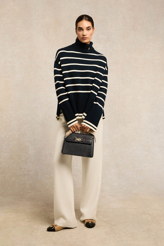 (Holland Cooper) Antonia Roll Neck Knit (Women's)