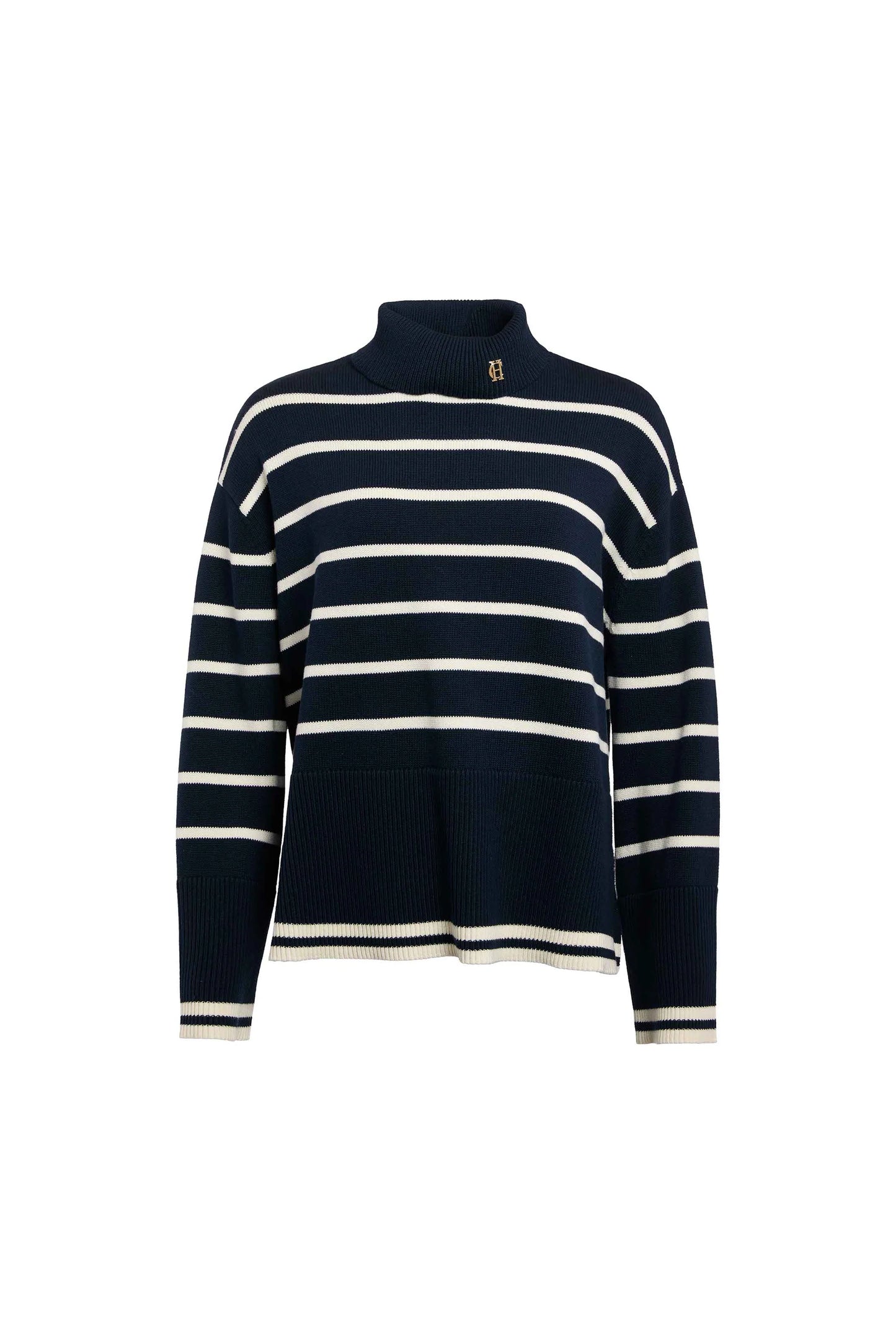(Holland Cooper) Antonia Roll Neck Knit (Women's)