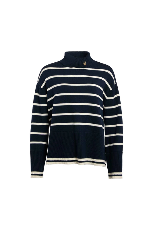 (Holland Cooper) Antonia Roll Neck Knit (Women's)