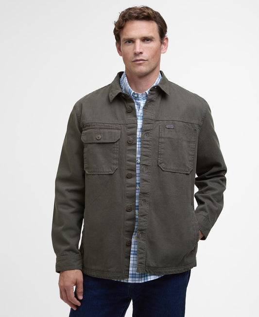 (Barbour) Lingfield Canvas Overshirt (Men's)