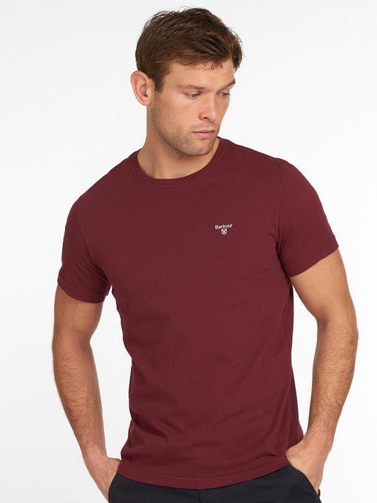 Barbour Sports Tee Ruby (Mens)