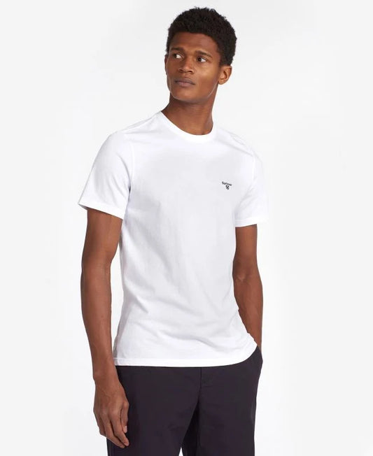 Barbour Sports Tee White (Mens)