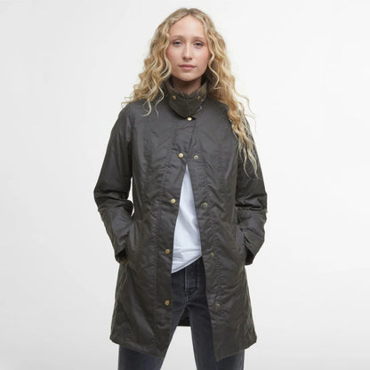 (Barbour) Belsay Waxed Jacket (Women's)