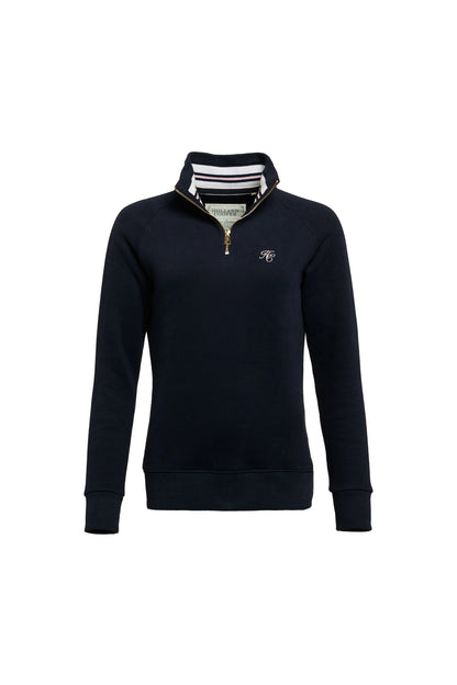 (Holland Cooper) Burford Quarter Zip Neck Jumper (Women's)