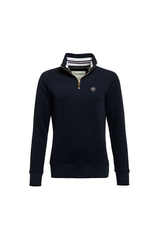 (Holland Cooper) Burford Quarter Zip Neck Jumper (Women's)