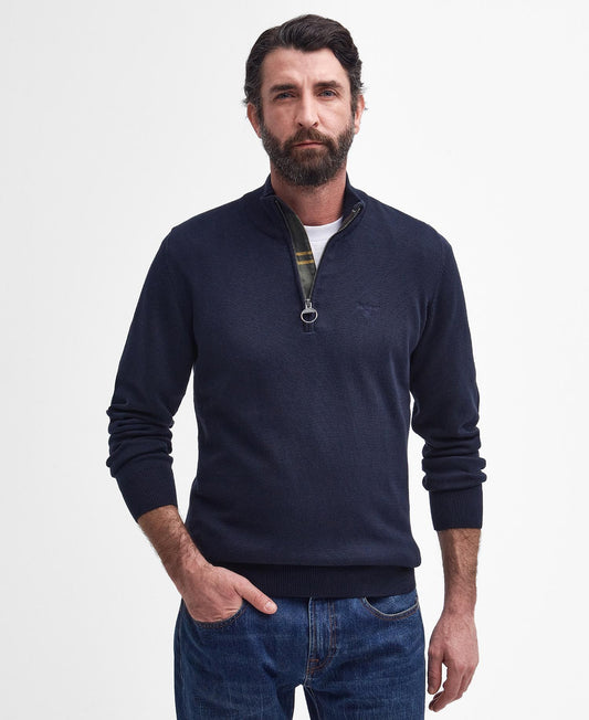 (Barbour) Cotton Half Zip Jumper (Men's)