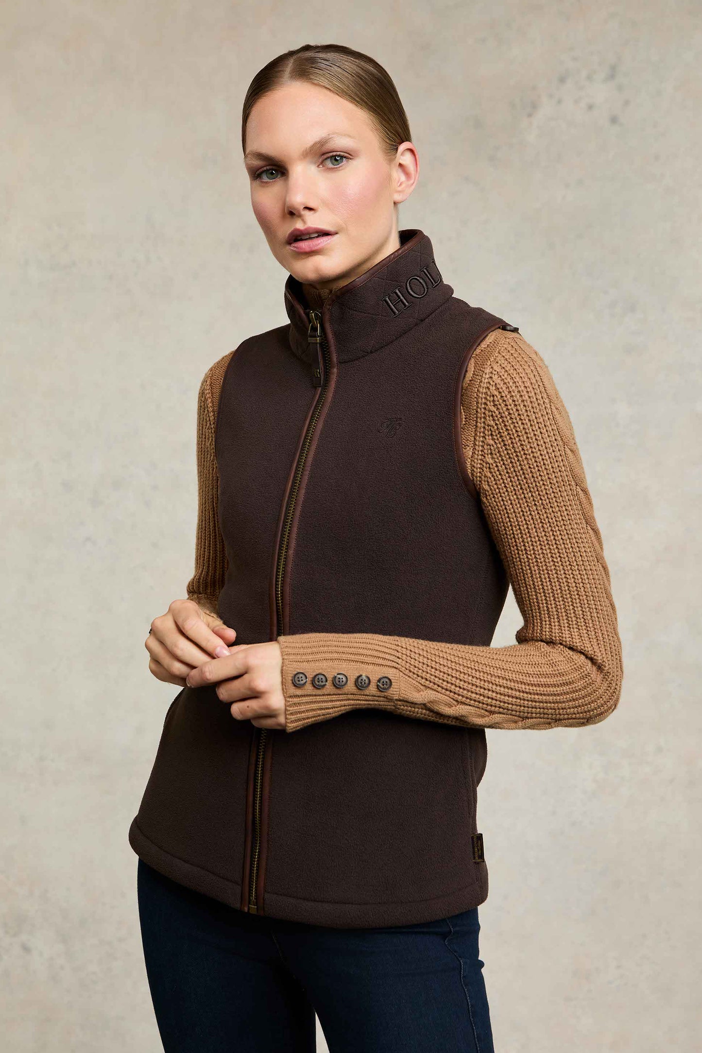 (Holland Cooper) Country Fleece Gilet (Women's)