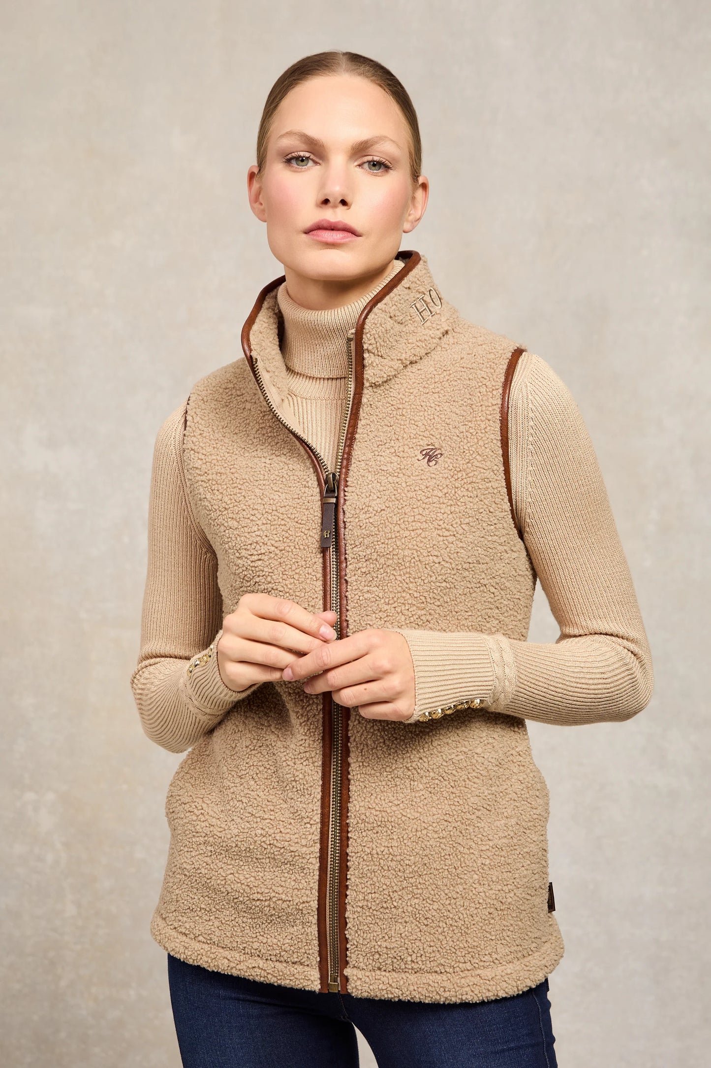 (Holland Cooper) Country Fleece Gilet (Women's)