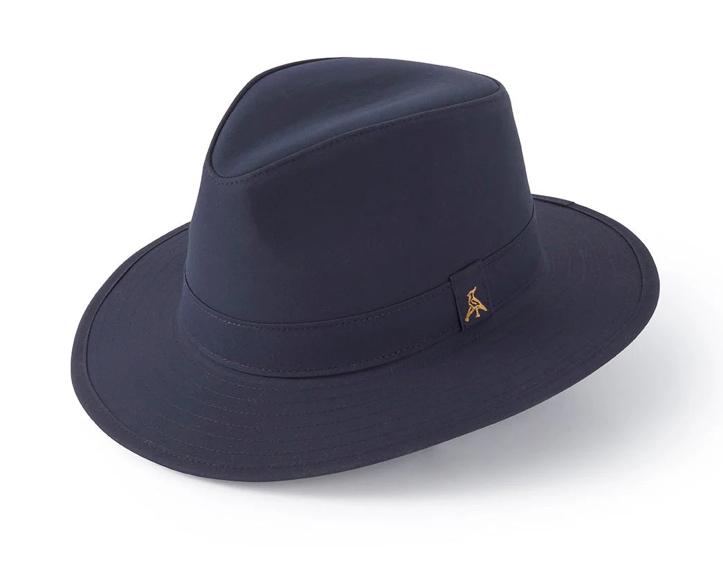 (Hicks & Brown) Darsham Wax Fedora Hat (Women's)