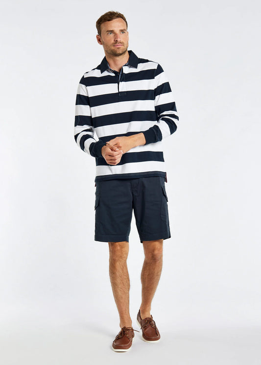 Dubarry Goresbridge Rugby Top Navy Multi (Mens)