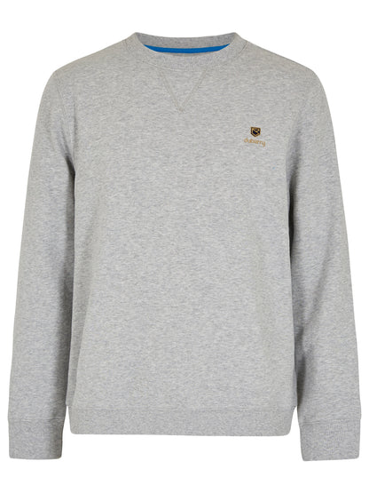 Dubarry Spencer Crew Neck Sweatshirt Grey (Mens)