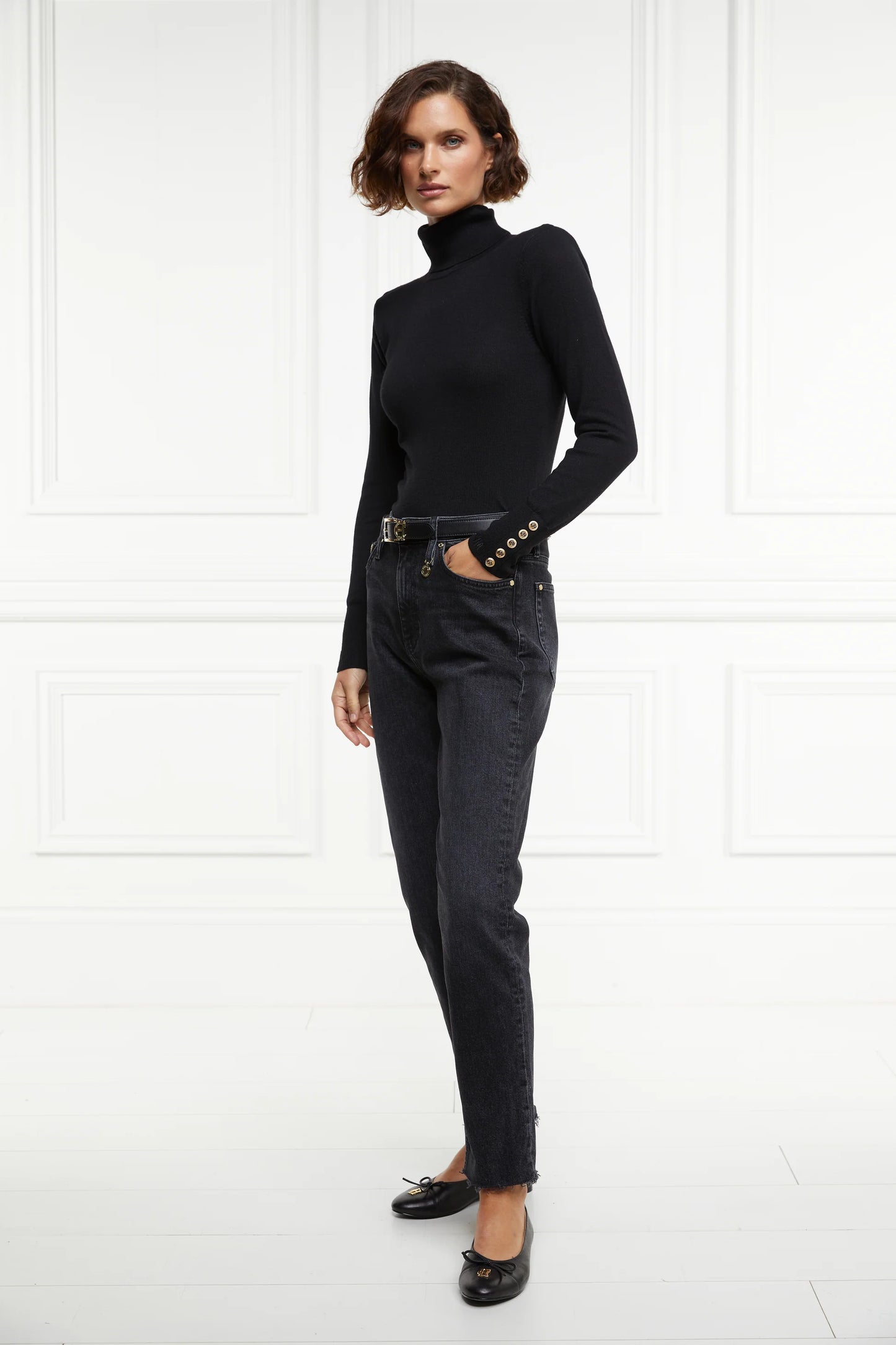 (Holland Cooper) High Rise Slim Jean (Women's)