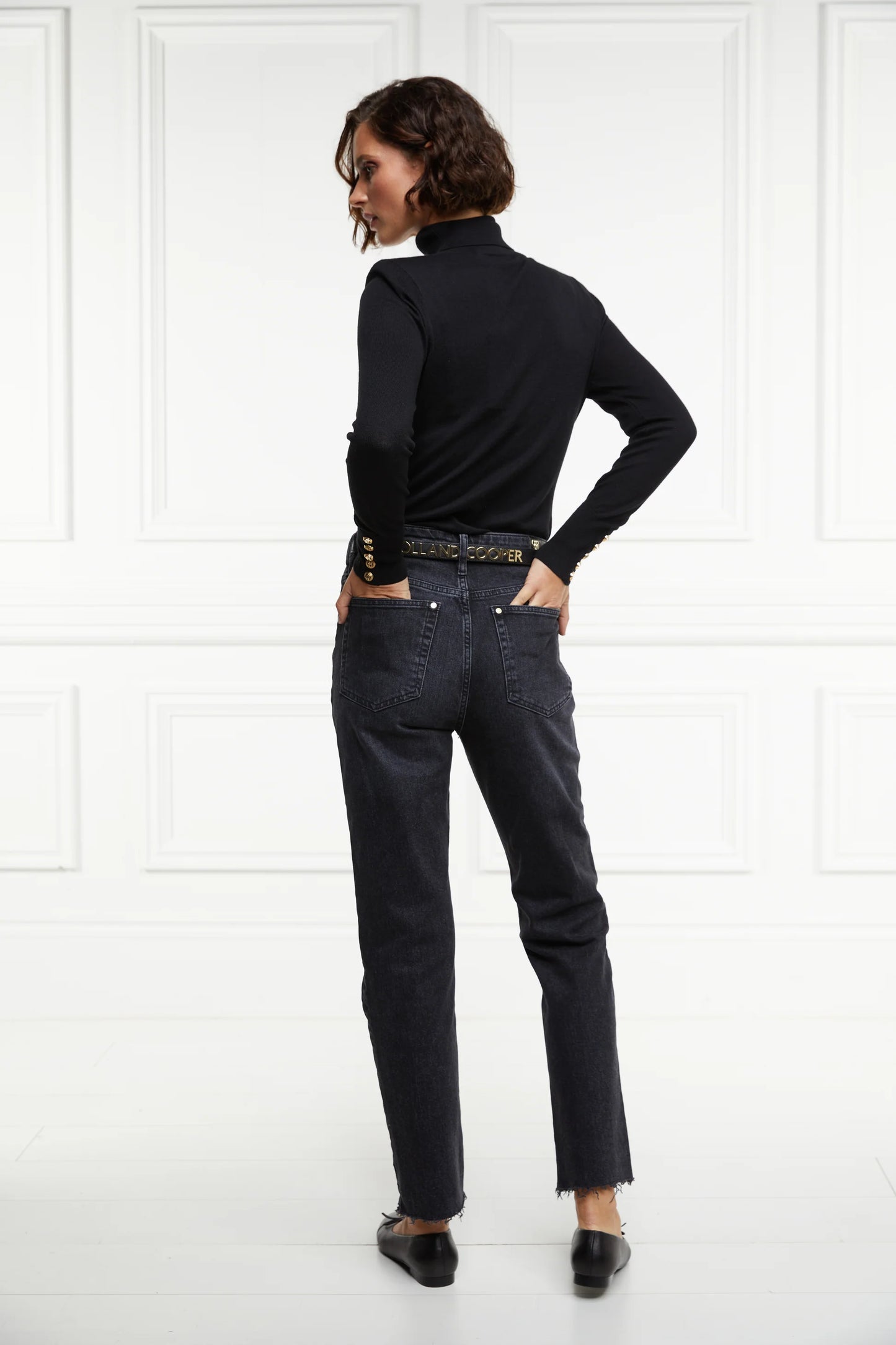 (Holland Cooper) High Rise Slim Jean (Women's)