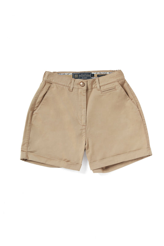 Holland Cooper Arnesby Chino Shorts Stone (Womens)