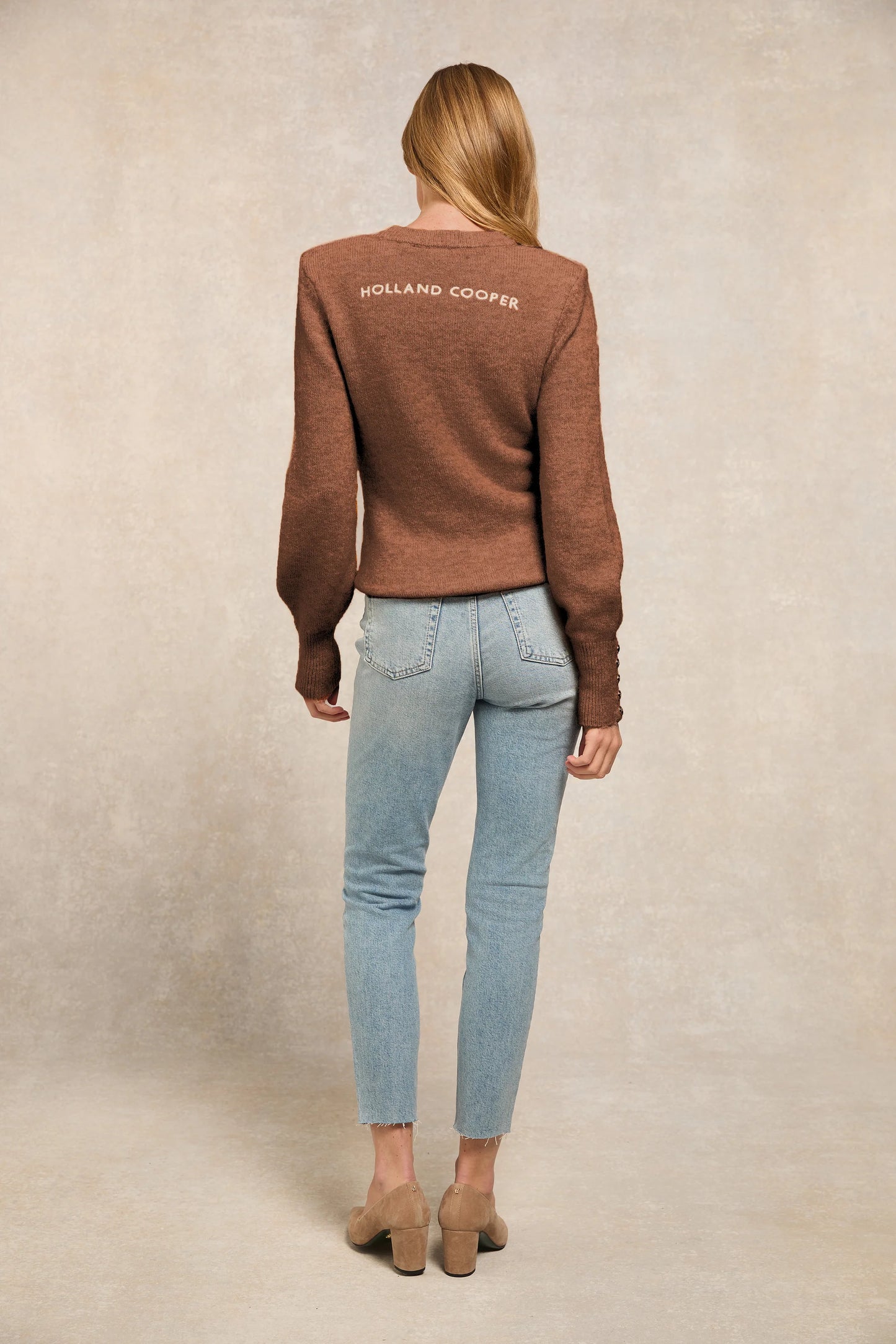 (Holland Cooper) Isla Crew Neck Knit (Women's)