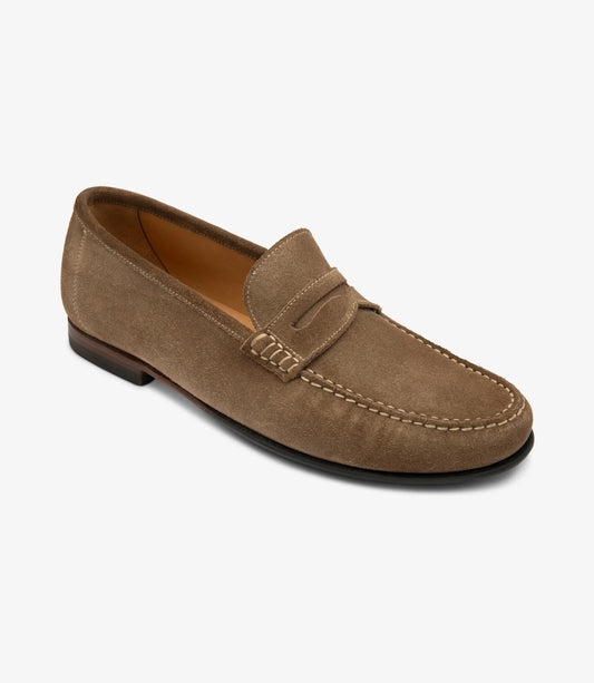 (Loake) Jefferson Suede Loafer (Men's)