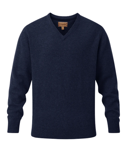 (Schoffel) Lewis Lambswool V Neck Jumper (Men's)