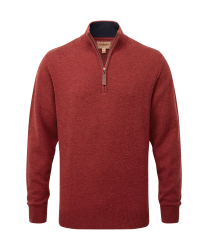 (Schoffel) Lewis Lambswool 1/4 Zip Jumper (Men's)