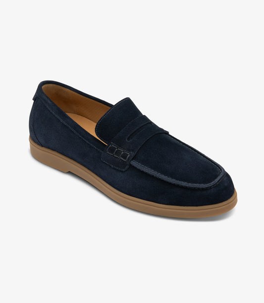 (Loake) Lucca Suede Loafer (Men's)