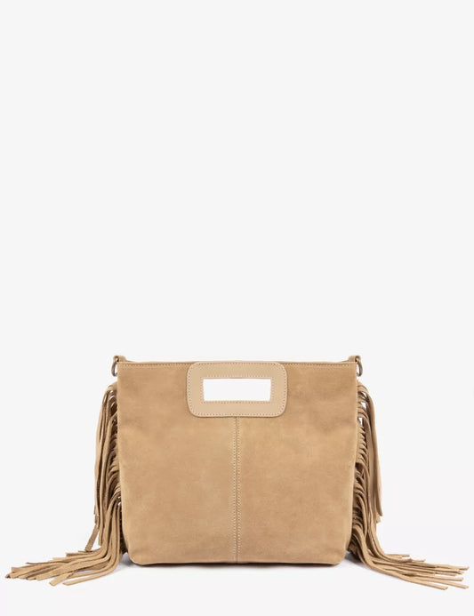 (Penelope Chilvers) Fringe Handy Suede Bag (Women's)