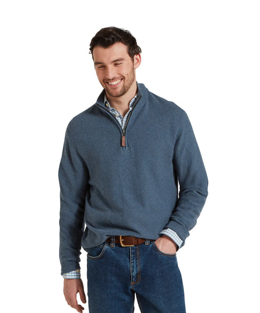 (Schoffel) Porthleven Quarter Zip Jumper (Men's)