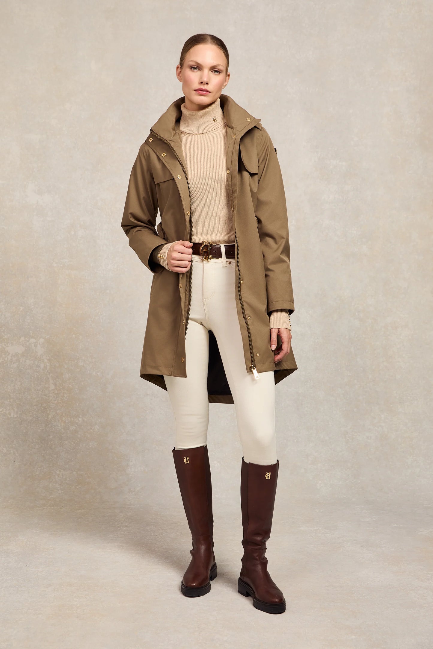 (Holland Cooper) Rosedale Waterproof Parka (Women's)