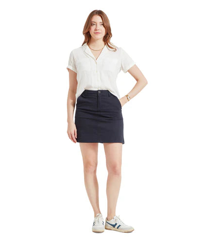 Schoffel Lily Skirt Navy (Womens)
