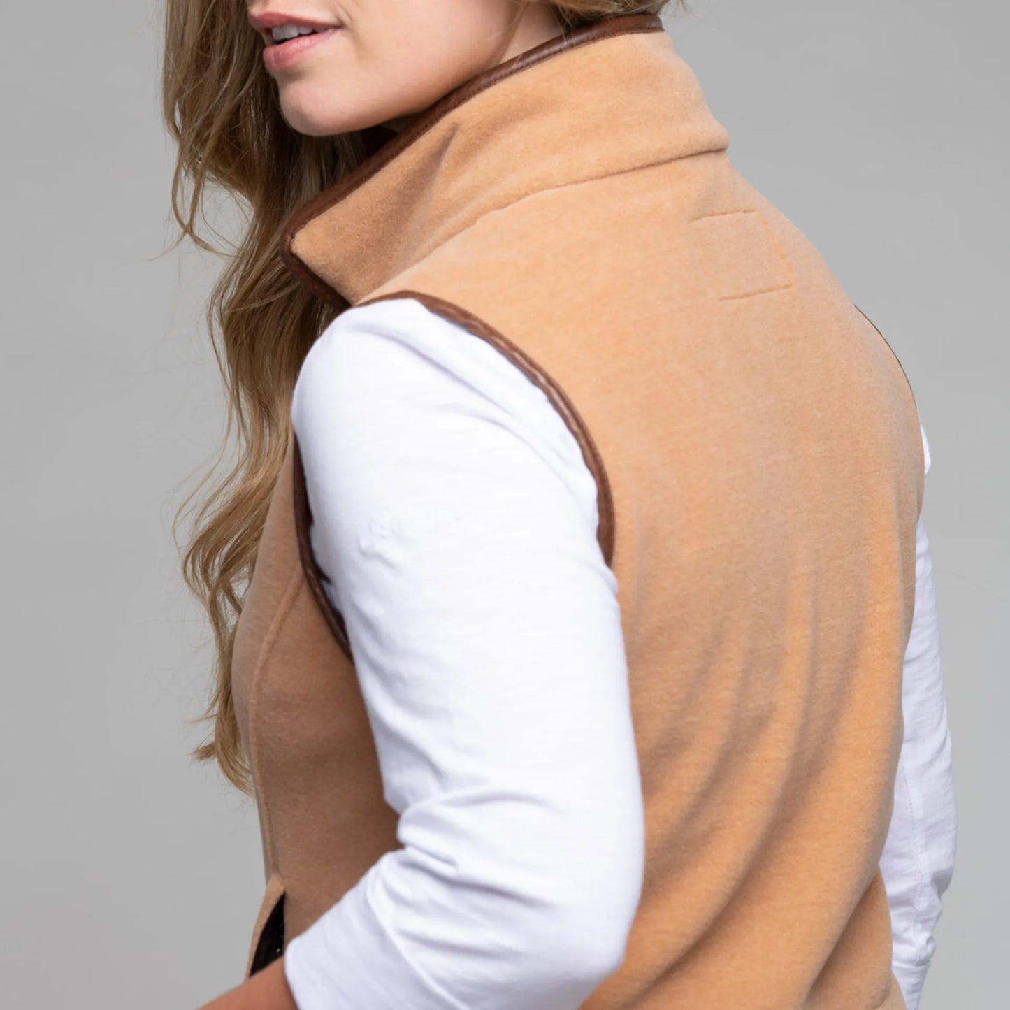 Schoffel Lyndon Fleece Gilet Camel (Womens)