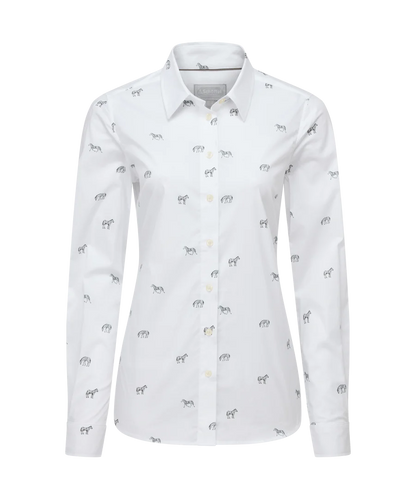 Schoffel Norfolk Shirt Zebra Print (Womens)