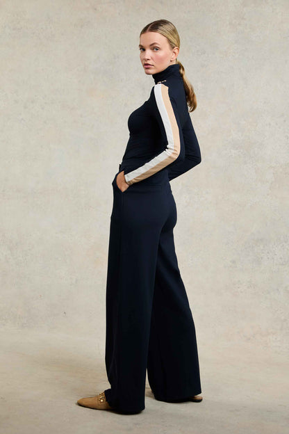 (Holland Cooper) Wide Leg Pant (Women's)