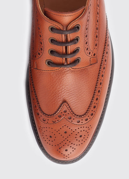 Dubarry Derry Goodyear Brogue Shoes Tan (Mens)