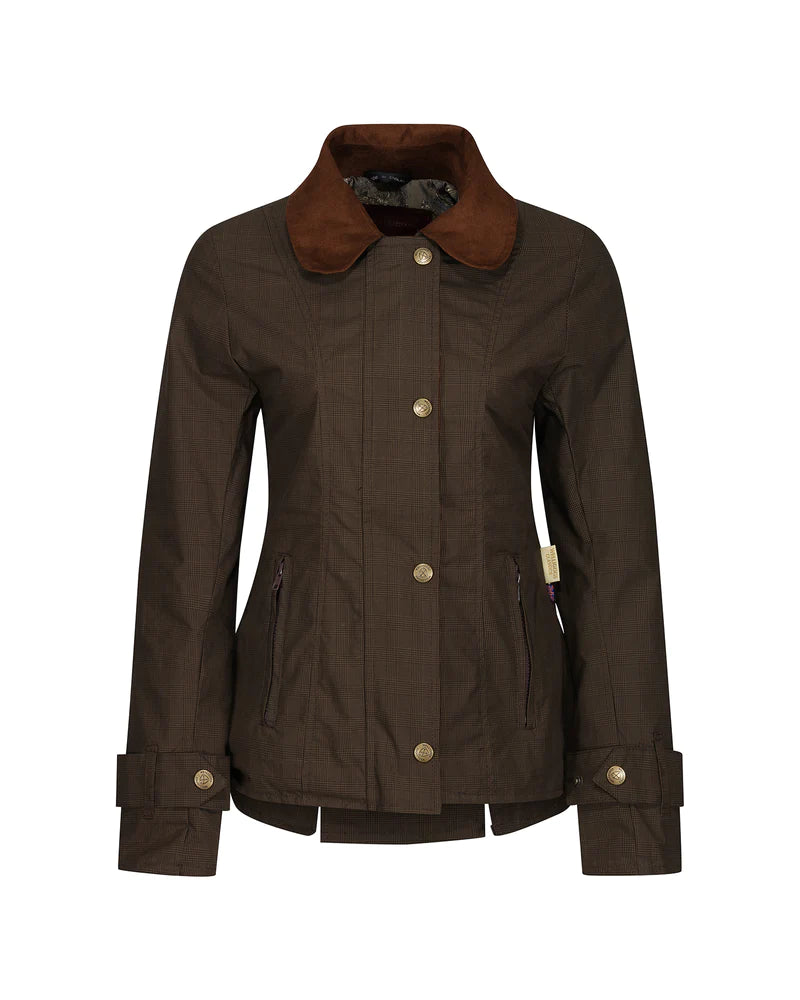 Welligogs Cambridge Wax Jacket Khaki (Womens)